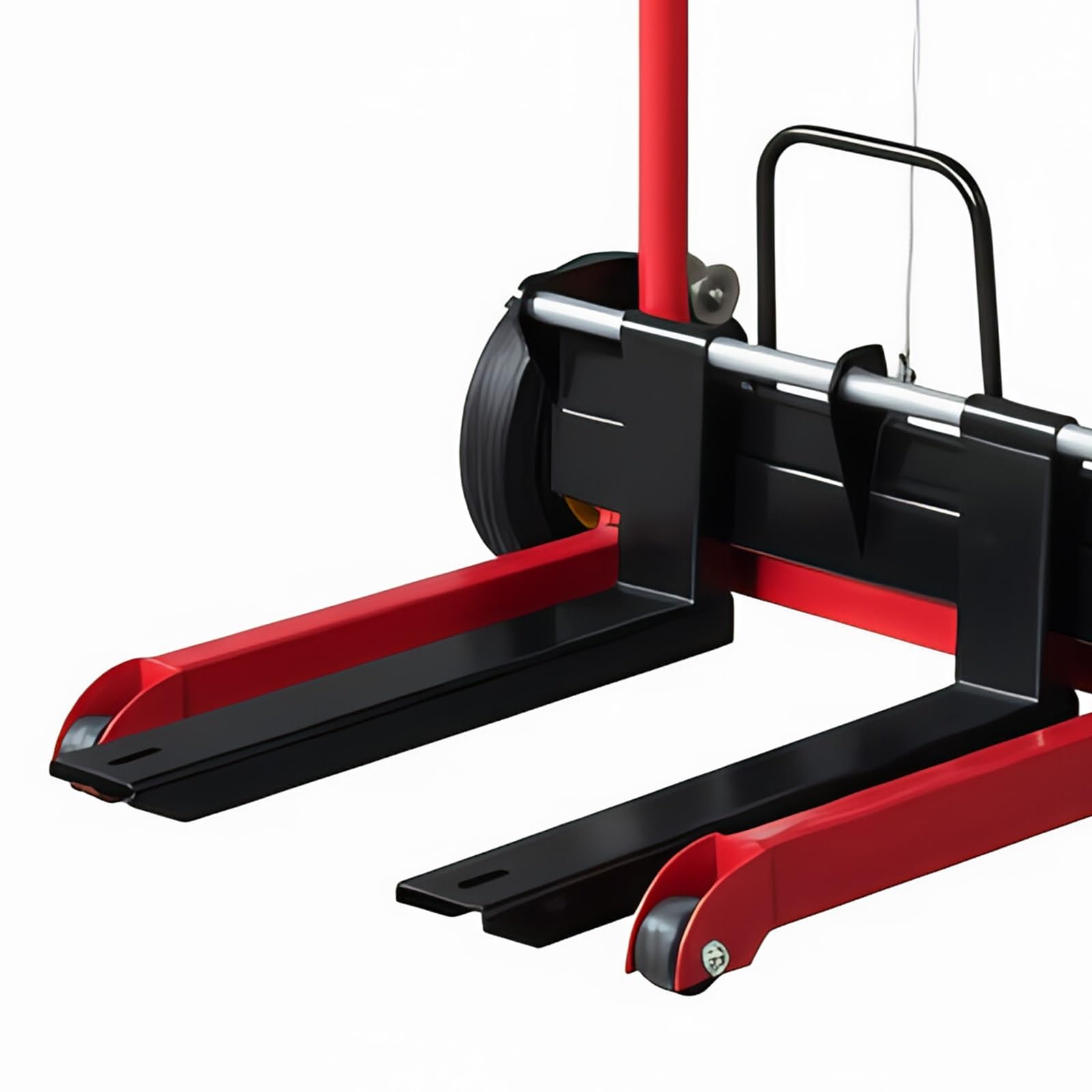 Transpallet Carrello elevatore pieghevole con impilatore a manovella da 200 kg for caricamento in magazzino Materiale industriale