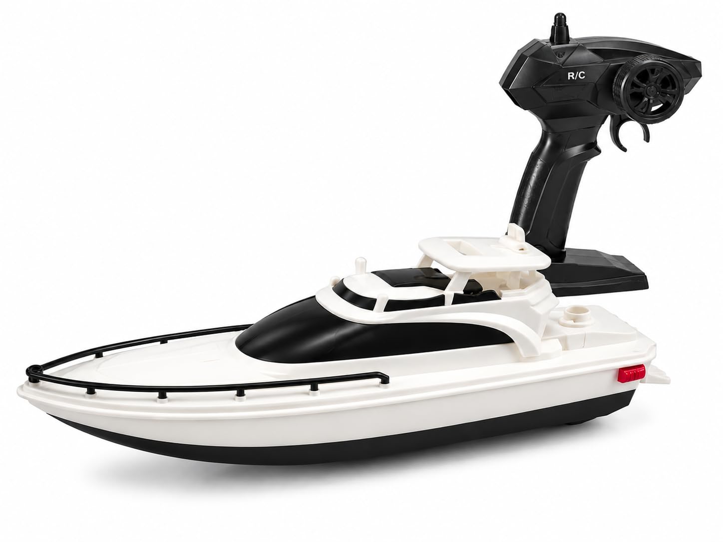 High Speed R/C Speed Boat for Kids, Remote Control Racing Boat Toy with Streamlined Hull Design for Indoor Outdoor Water Play Age 6+-image-36