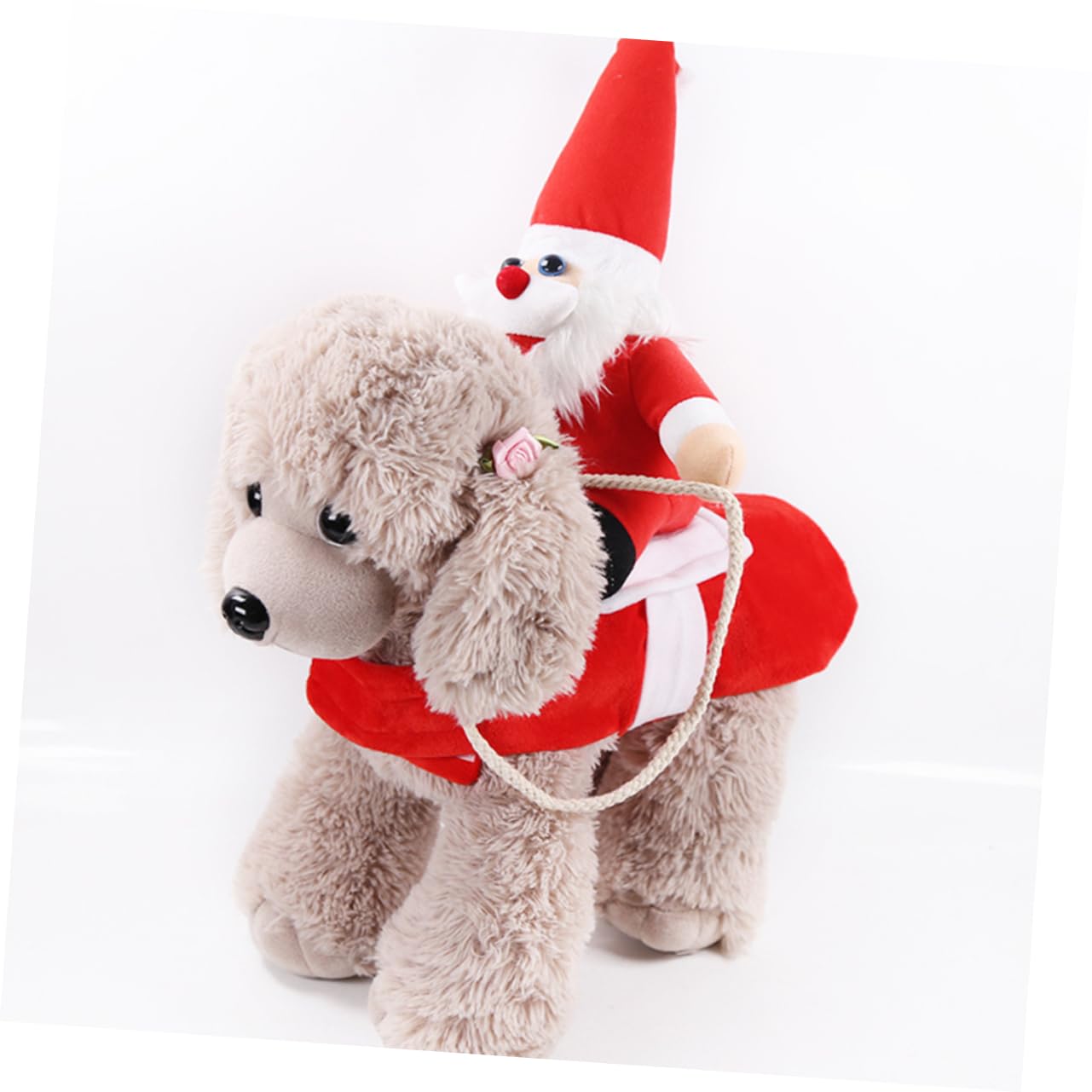 BESPORTBLE 3 Pz costume cosplay per la festa costume cane natale vestitino natale cane inverno del cane costume giacca natalizia per cani abbigliamento Prodotti per animali Maglia