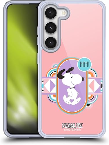 Head Case Designs Officially Licensed Peanuts Pastels Snoopy Deco Dreams Soft Gel Case Compatible with Samsung Galaxy S23 5G