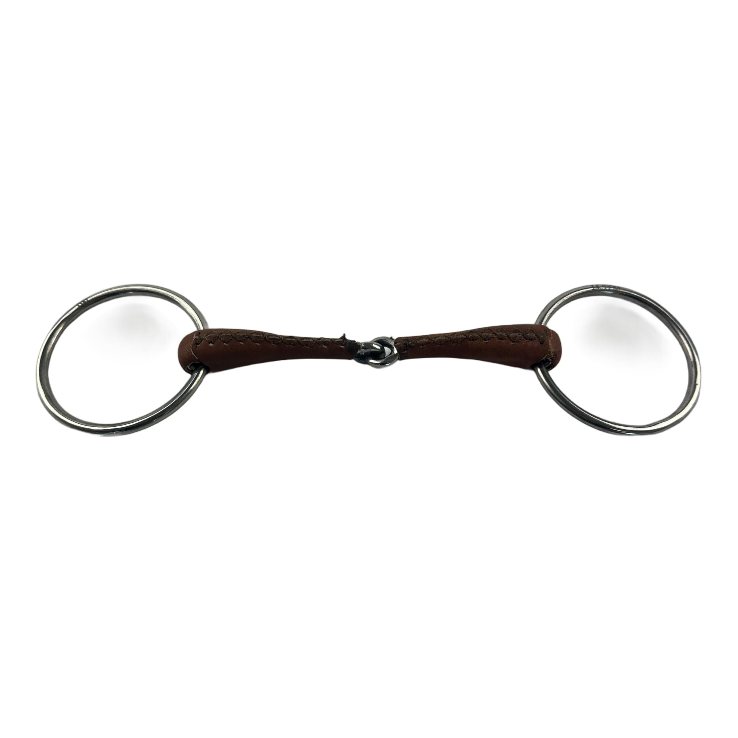ES0224 JW Leder Wassertrense Einfach Gebrochen Edelstahl 65mm, 12.5 cm