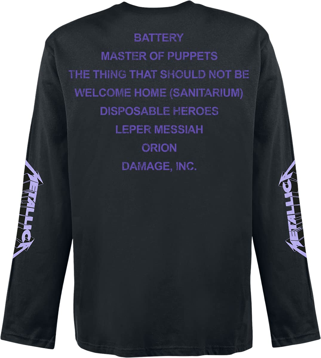 Metallica Master of Puppets Männer Langarmshirt schwarz Band-Merch, Bands
