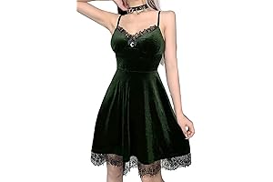 Moonlit Embrace: Enchanting Gothic Sun Dress