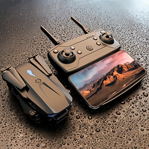Drone De Controle Remoto S89 Preto, Qualidade De Imagem 4k De Câmera Dupla De Alta Definição, Atuali