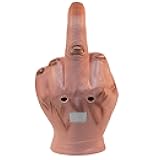 Middle Finger Funny Head Mask Costume Party Prop Adult Middle Finger Mask