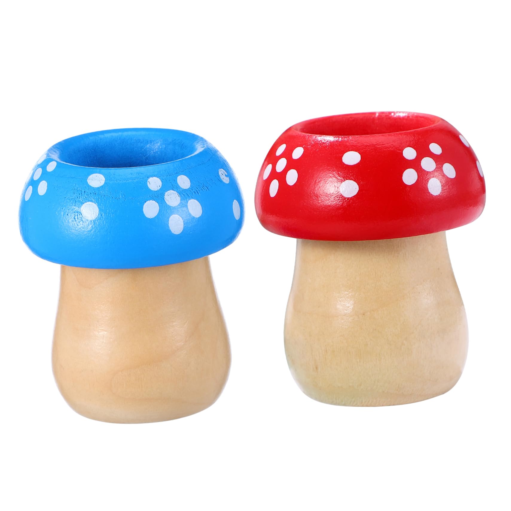 Kisangel Mushroom Kaleidoscope Boys and Girls Favors 2 Pack Unique Small Mushroom Design Party Toy Random