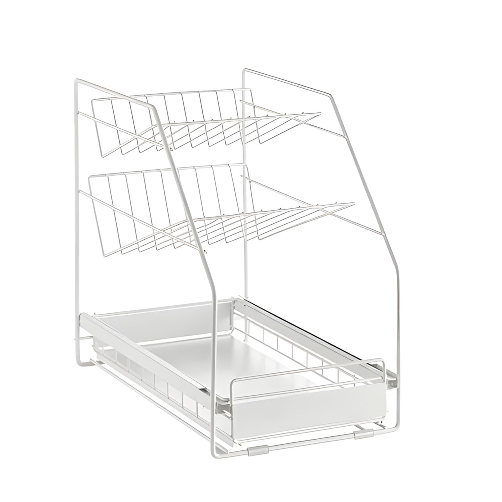 alloneslife Under Sink Kitchen Remove Drawer Planner Slanted Plan for Immediate and Saving Iron Construction Slanted Plan