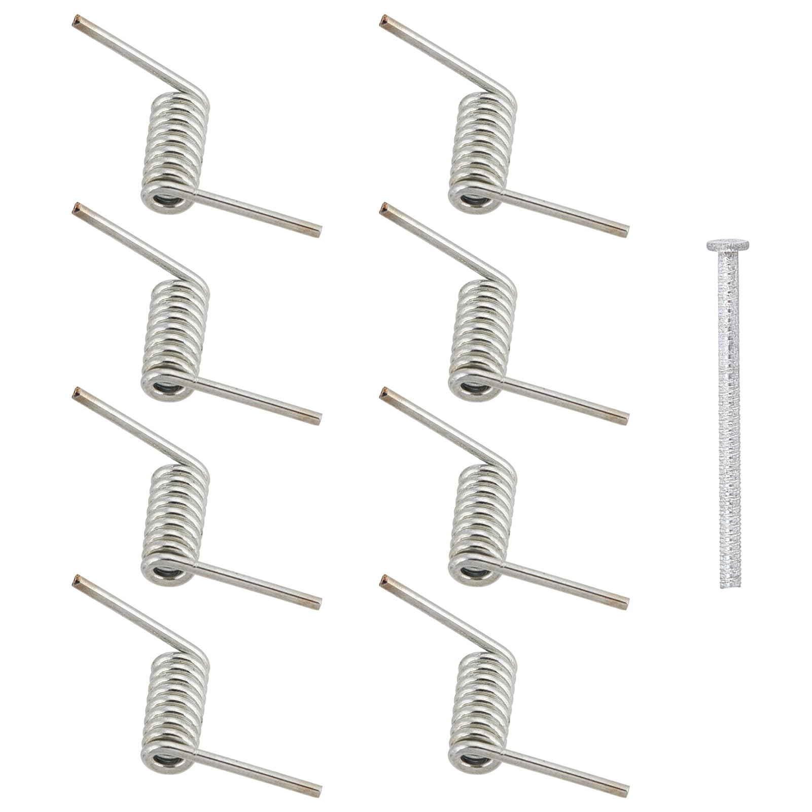 NICENEEDED 8 PCS Hair Claw Clip Spring Replacement Sliver, Clip