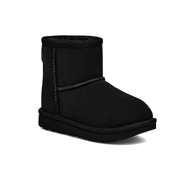 UGG Kids Classic Mini II (Toddler/Little Kid) Kids Shoes Black