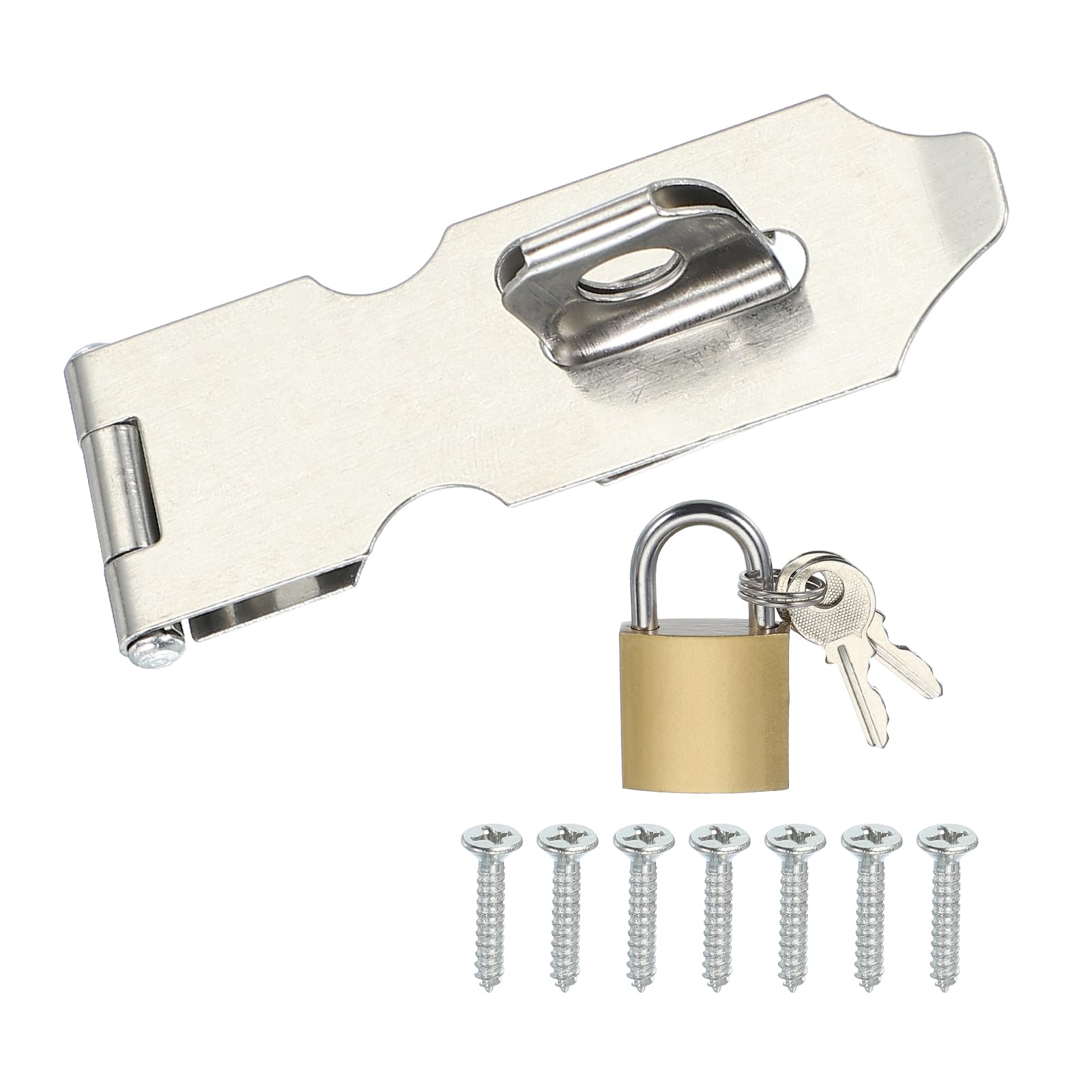 PATIKIL 2.5 Inch Door Lock Hasp Latch