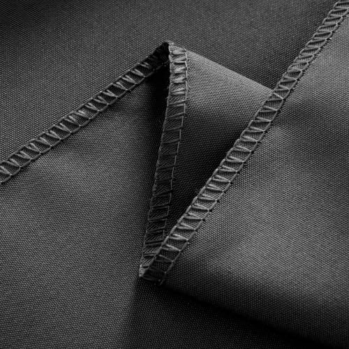 Image of 2-Pack 60x60 inch Grey Table Cloths, Solid Stain and Wrinkle Resistant Tablecloth, Premium Plain Weave Polyester Fabric Rectangle Table Linen Covers for Hotel, Banquet