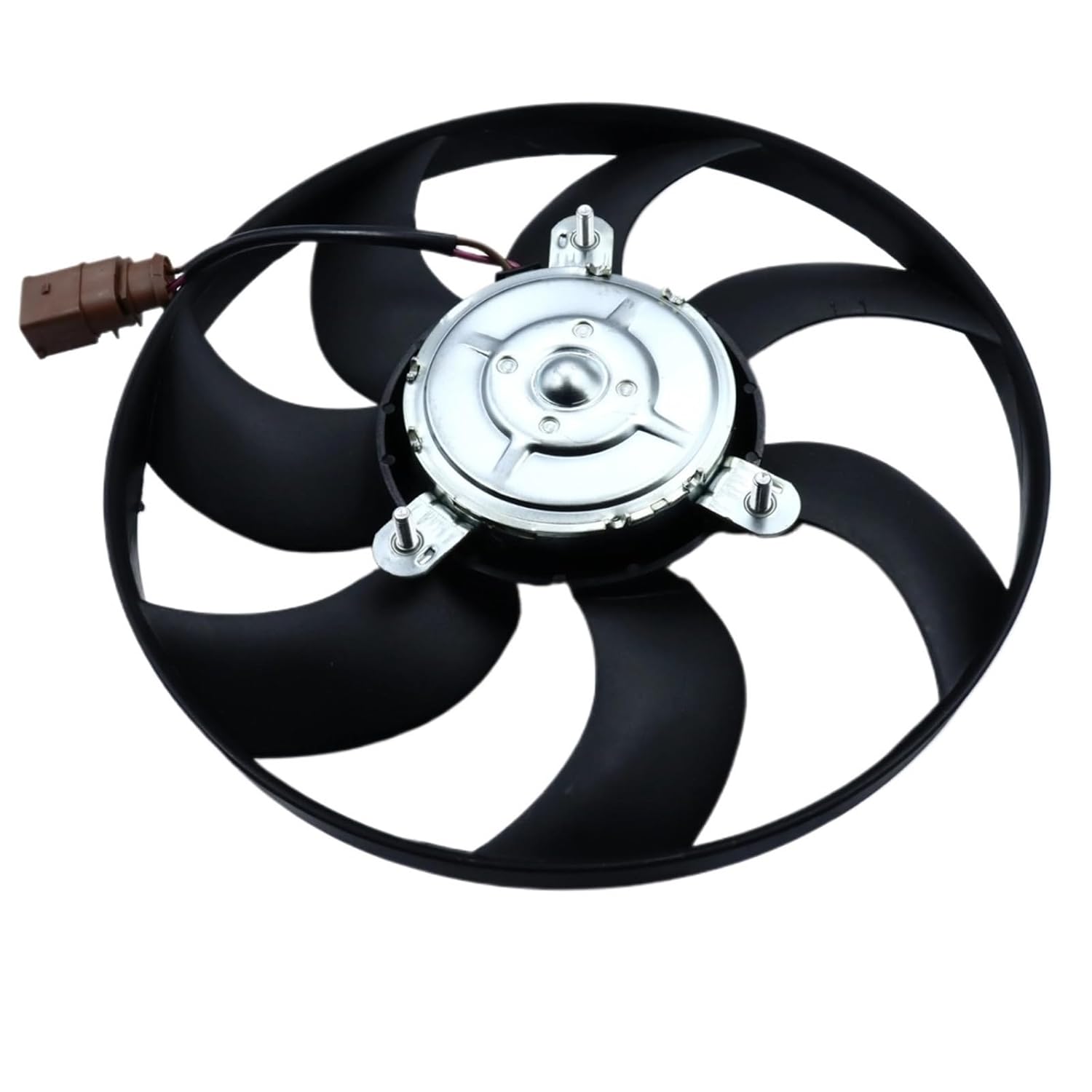 Engine Cooling Fan Mount Kit Car Engine Cabin Radiator Cooling Fan Assembly 3C0959455G for VW for CC 2009-2013 for EOS 2006-2013 for Caddy 2004-2013