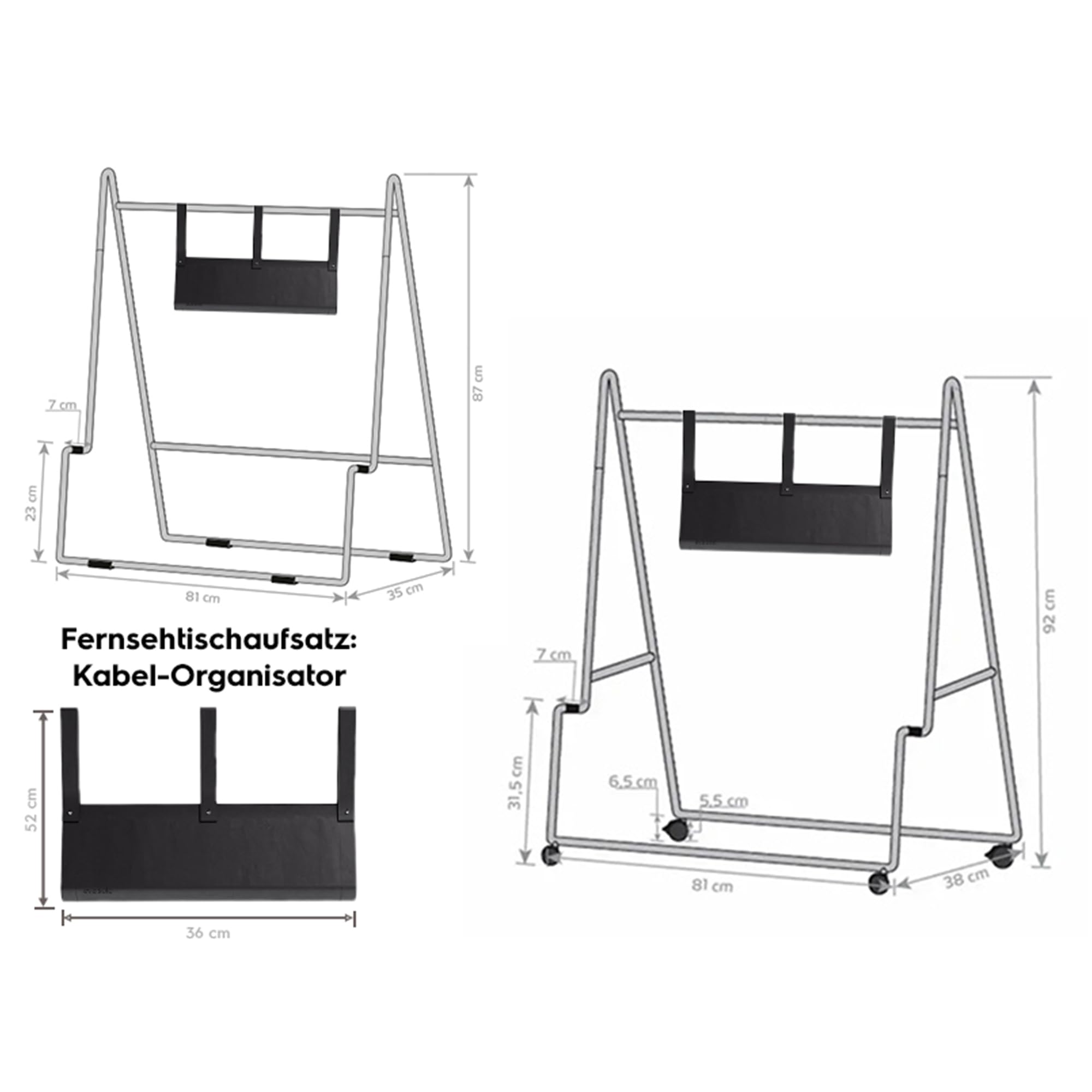 Amazon.com: Eva Solo – Carry TV Pocket 20.5x14.2x5.5 in | TV Stand