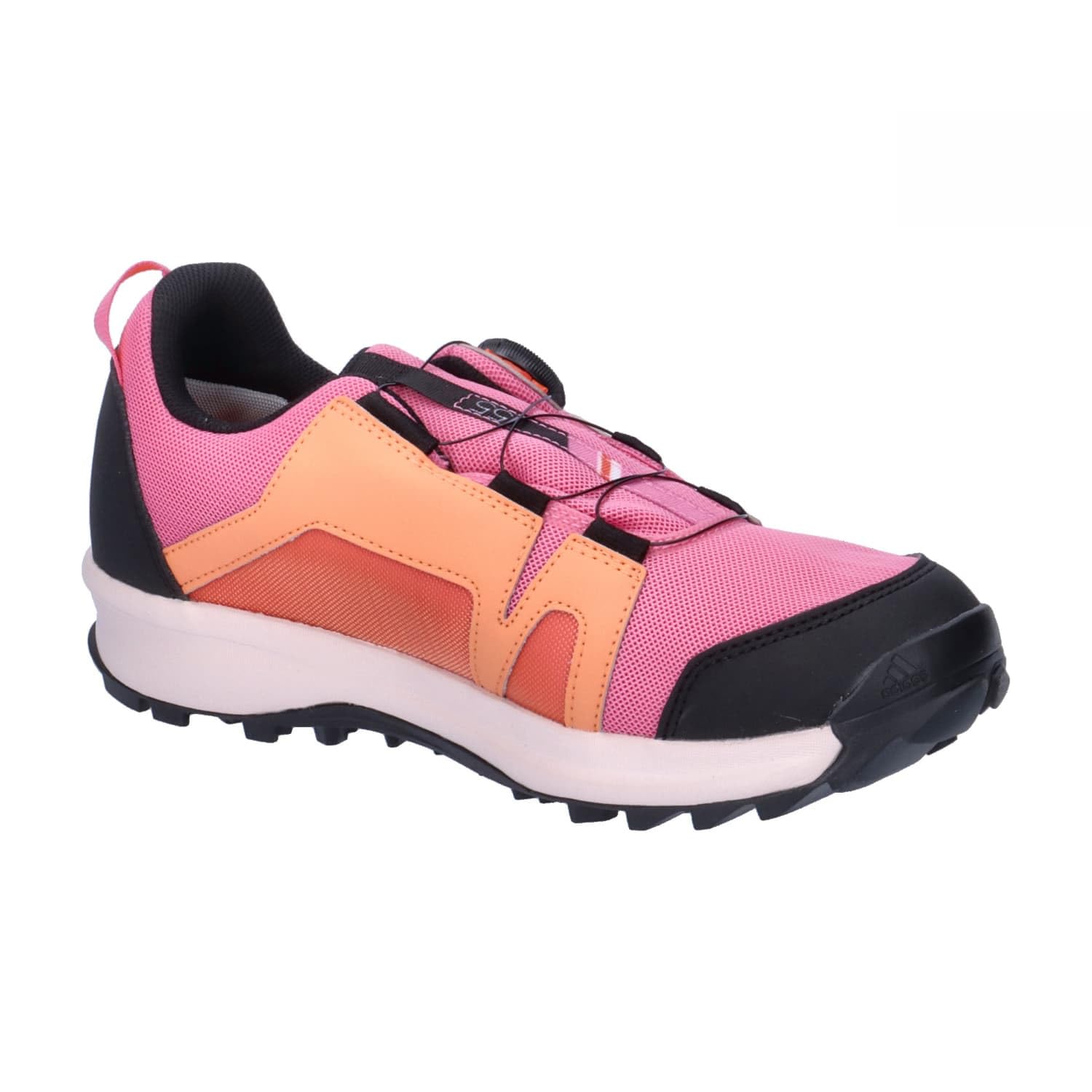 adidas Mixte Enfant Terrex Agravic BOA Rain.RDY Trail Running Shoes, Pink Fusion/Putty Mauve/Core Black, 29 EU
