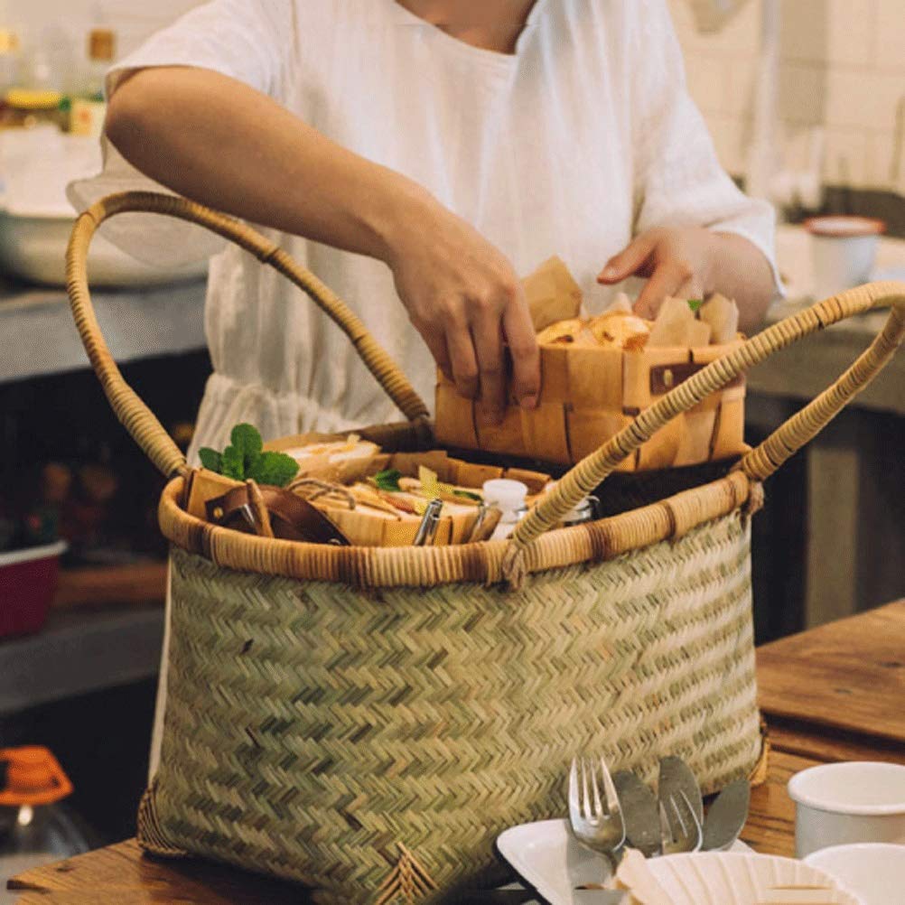 Lot De 3 Paniers à Pain Tissés, Paniers à Fruits, Paniers De Rangement