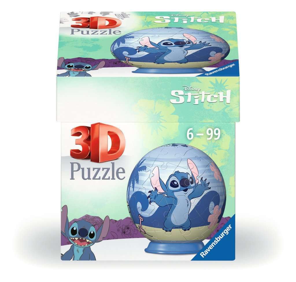 Ravensburger Puzzle 3D Kula: Stitch