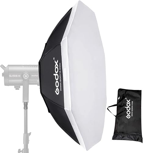 Godox Octagon Softbox 55" 55.1 in Bowens Mount para Monolight Photo Studio Strobe Iluminación