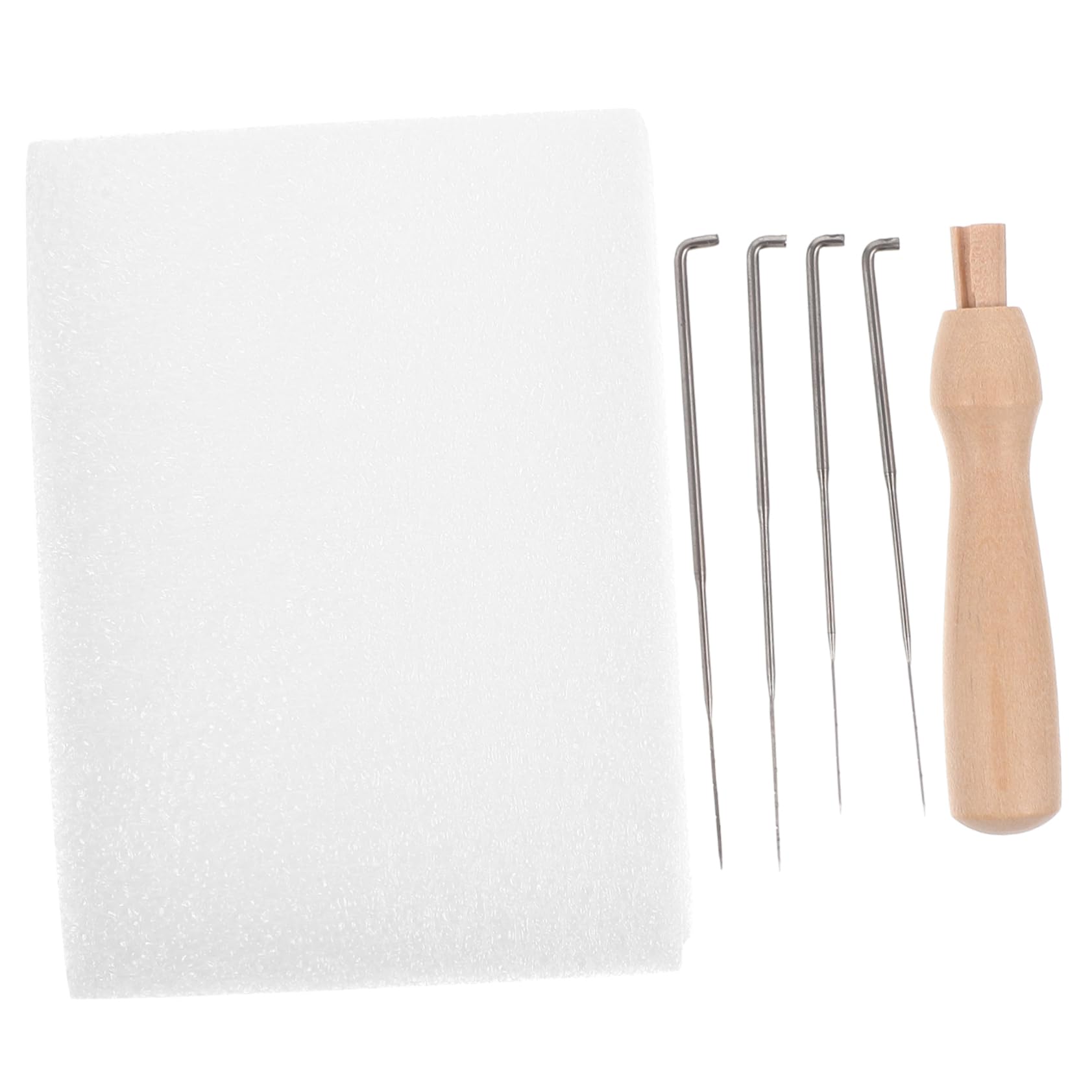 Beatifufu DIY Needle Felting Kit Felting Needle Set Wool Felting Pad Needle Felting Mat for Craft and Embroidery