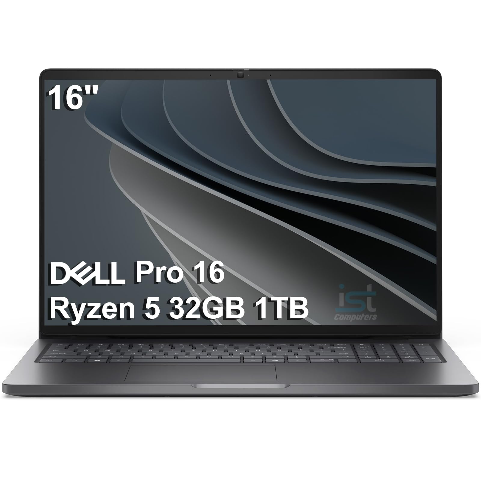 Dell Pro 16 (Next Gen Latitude 3550) Business Laptop (16" FHD+, AMD Ryzen 5 220 (> Intel i7-1255U), 32GB DDR5 RAM, 1TB SSD), 1080p IR Webcam, Backlit,