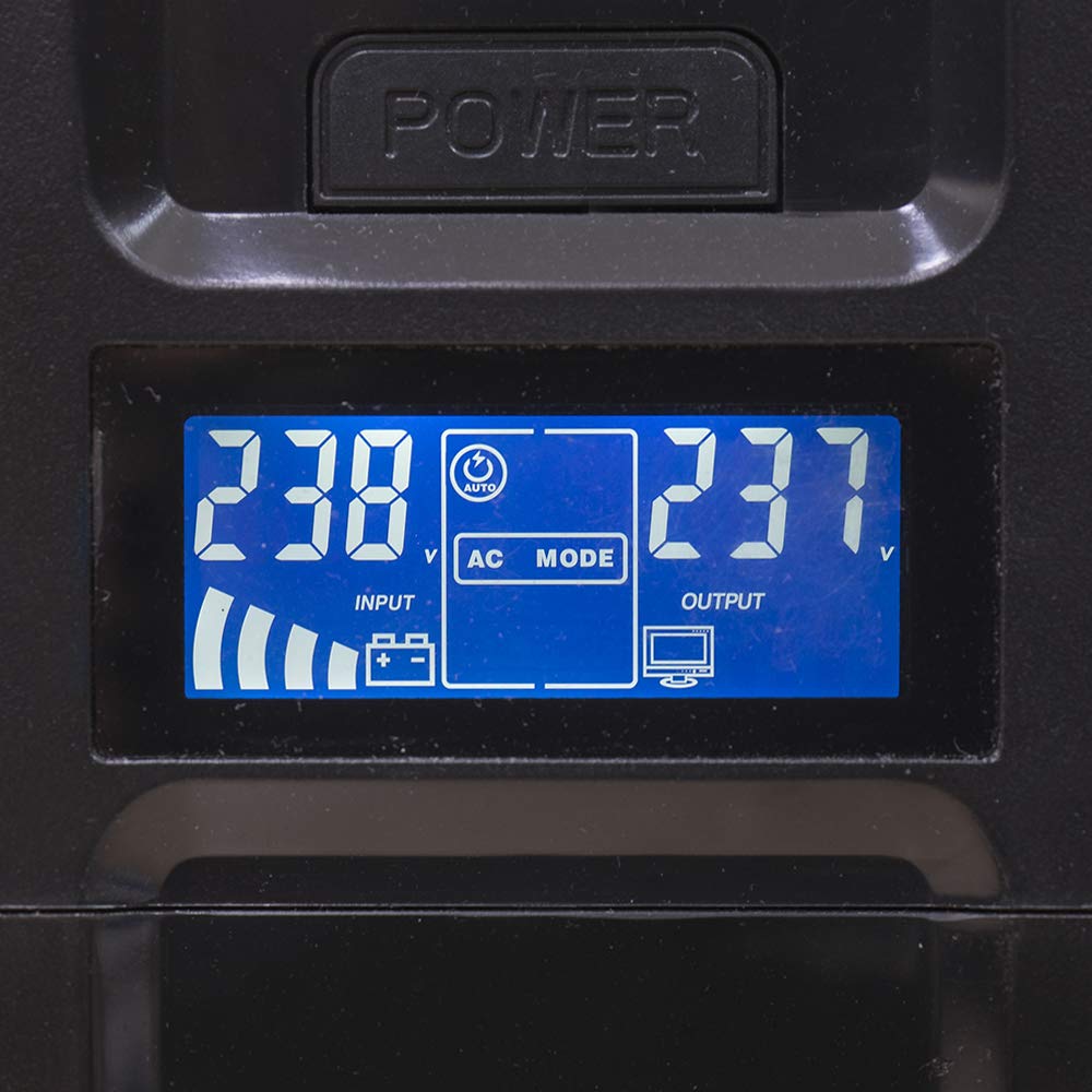 SilverCloud ups SafePC 650AVR Power 360 W Schermo LCD Software di monitoraggio del PC