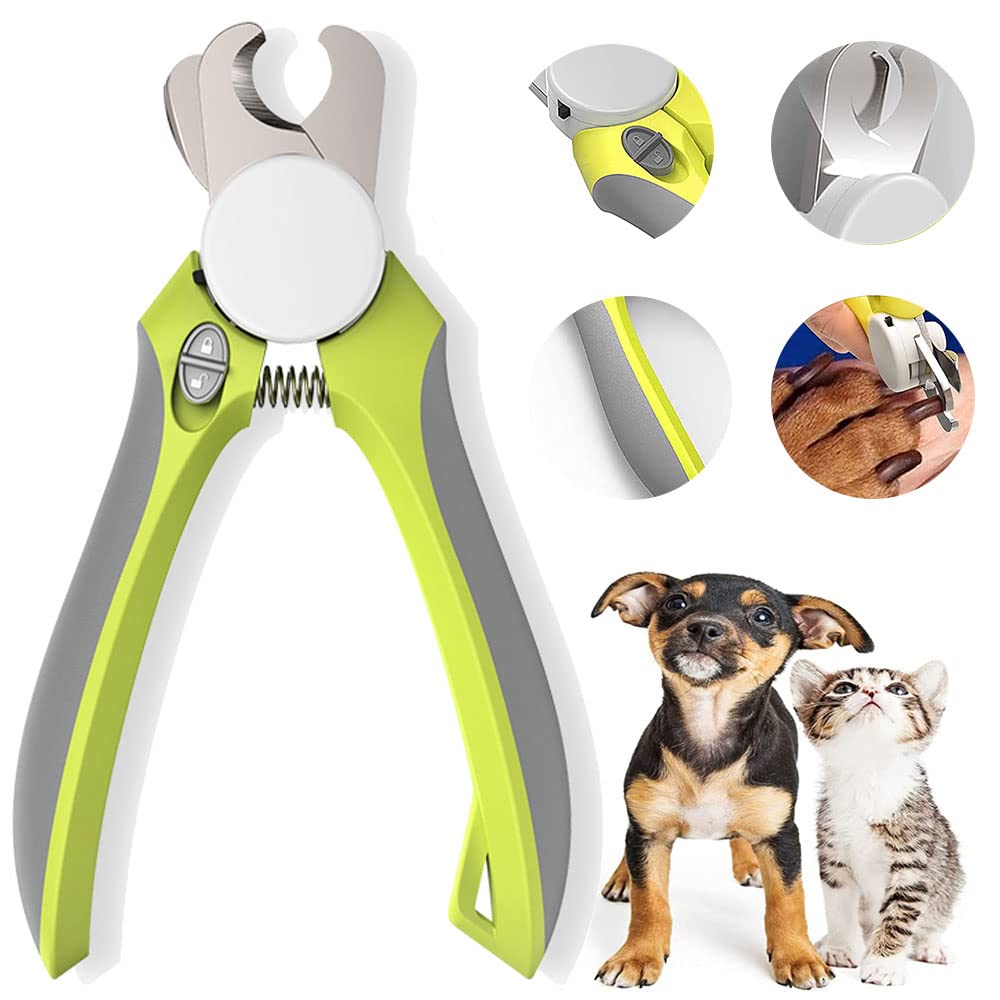 Professional Grade Nail Clippers for Dogs, Nail Clippers for Large Dogs, Nail Clippers for Cats, Nail Clippers with Light, Pet Nail Clippers, Grooming Tool for Small and Large Dogs and Cats