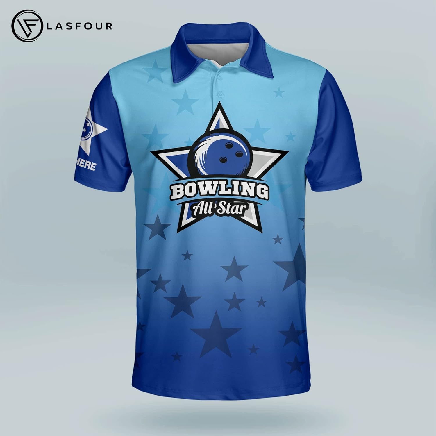 Custom Funny Bowling Shirts for Men, This is How We Roll Star Crazy Cool Bowling Shirts, Team USA Bowling Shirt Short Sleeve Polo, Mens Polo Shirts for Gifts, Short Sleeve Men's Shirt, colorful