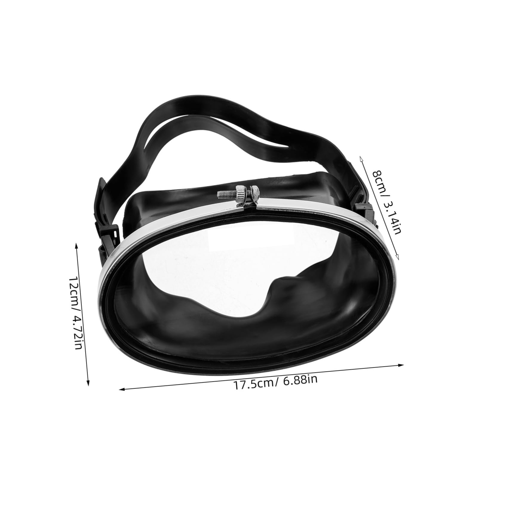 Abaodam Scuba Diving Mask for Men Snorkeling Mask Anti-Fog Lens Comfort Fit Snorkeling Goggles