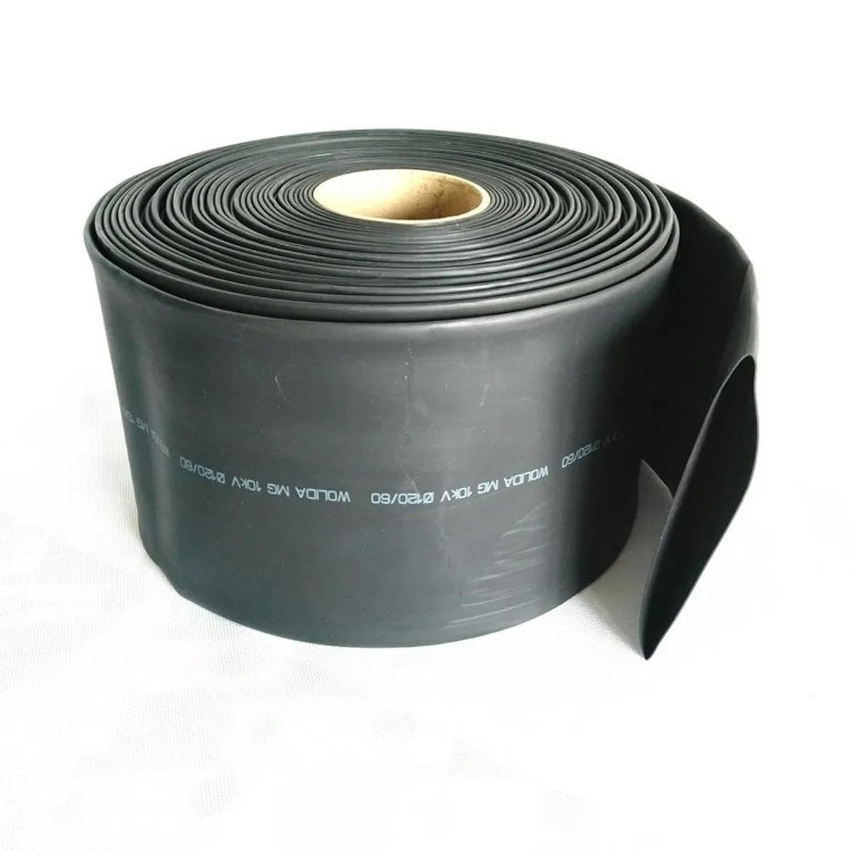 1 rolka tulei termokurczliwej, zestaw do pakowania tulei termokurczliwej, osłona izolacyjna kabla przyłączeniowego - 80 mm x 25 metrów