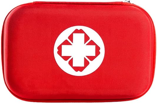 Fukumi Portable Nebulizer Carrying Case, Travel Medical Bag, Hard Emergency Medical Bag, Inhaler Spacer Case for Kids and Adults, Mask, Asthma Accessories Case, Medical, MB02-P