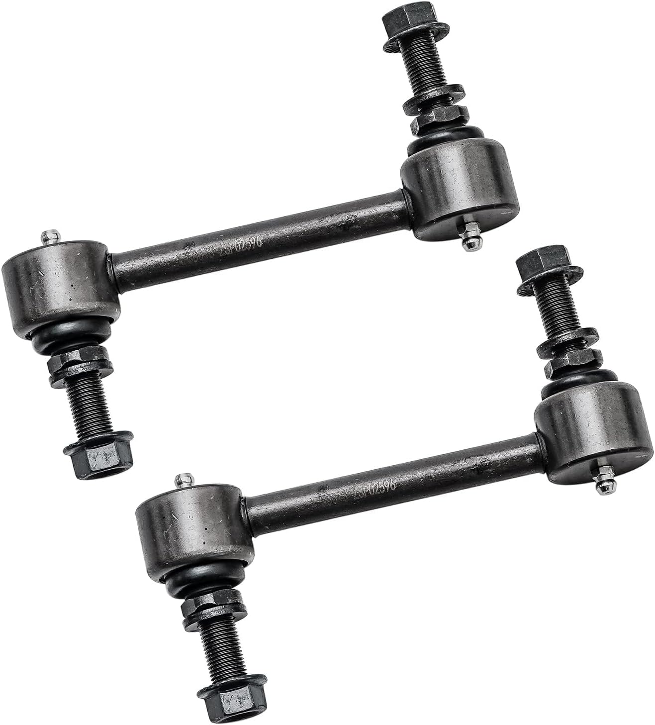 Detroit Axle - 4 Sway Bars for 2001-2007 Toyota Sequoia 2002 2003 2004 2005 2006 Stabilizer Sway Bar End Links Front & Rear Replacement
