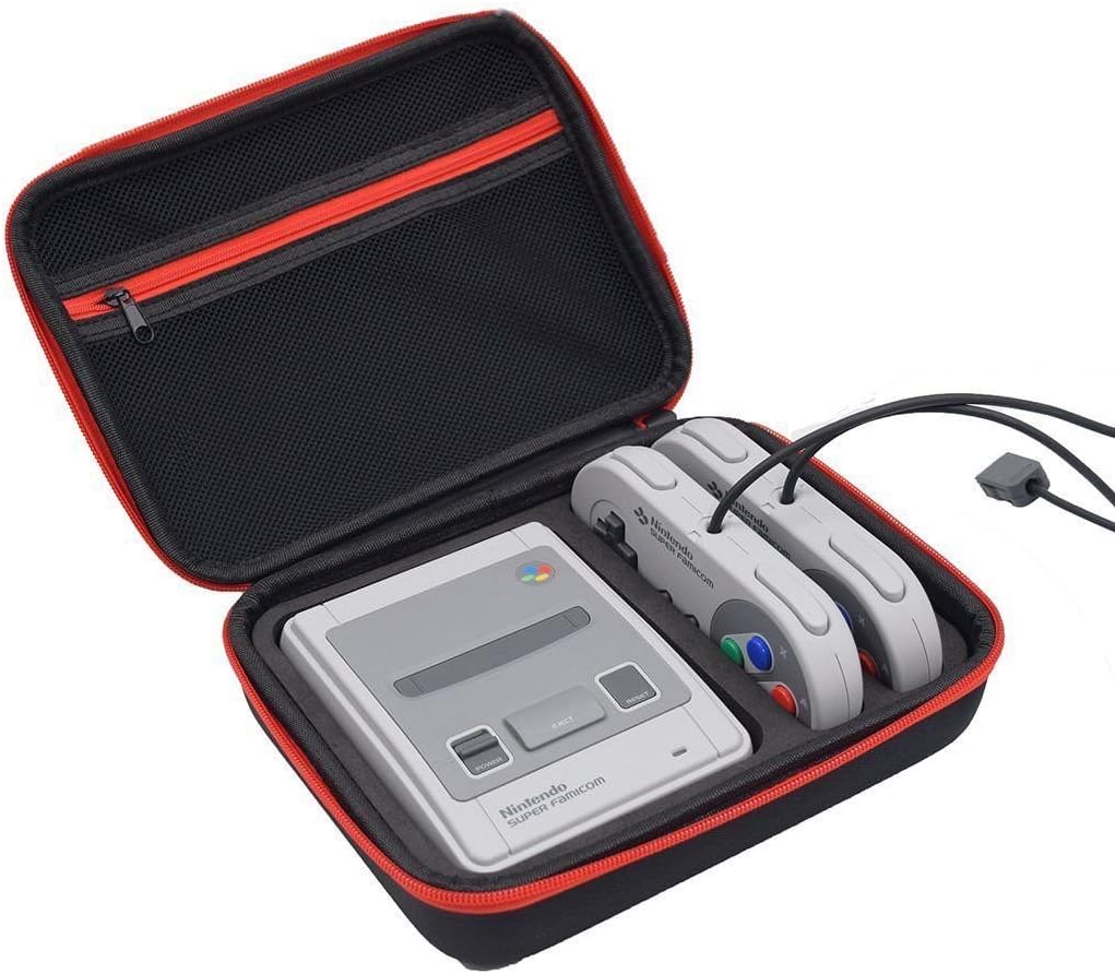 BENEWY CSL1 Case For SNES Nintendo Classic Mini Premium Hard Carrying Storage Case Classic Travel box