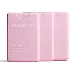 Noshinku - Refillable Hand Sanitizer Lavendula 3-Pack, Travel Size Spray with Hydrating Botanical Oils, Natural Ingredients, All Natural Fragrances, Sugarcane Derived Alcohol, No Parabens, No Dyes
