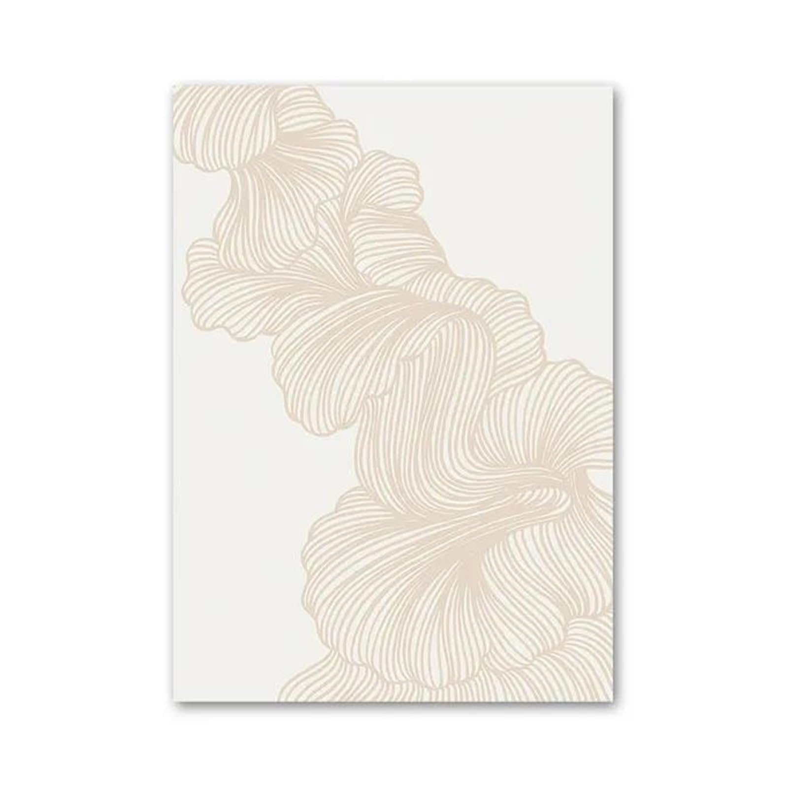 Xenite I Wall Art Canvas Prints Abstract Figure Rainbow Leaves Vintage Posters Prints Picture No Frame Wall Art Canvas Painting Club Bar Bedroom Study Decor(,50X70cm)