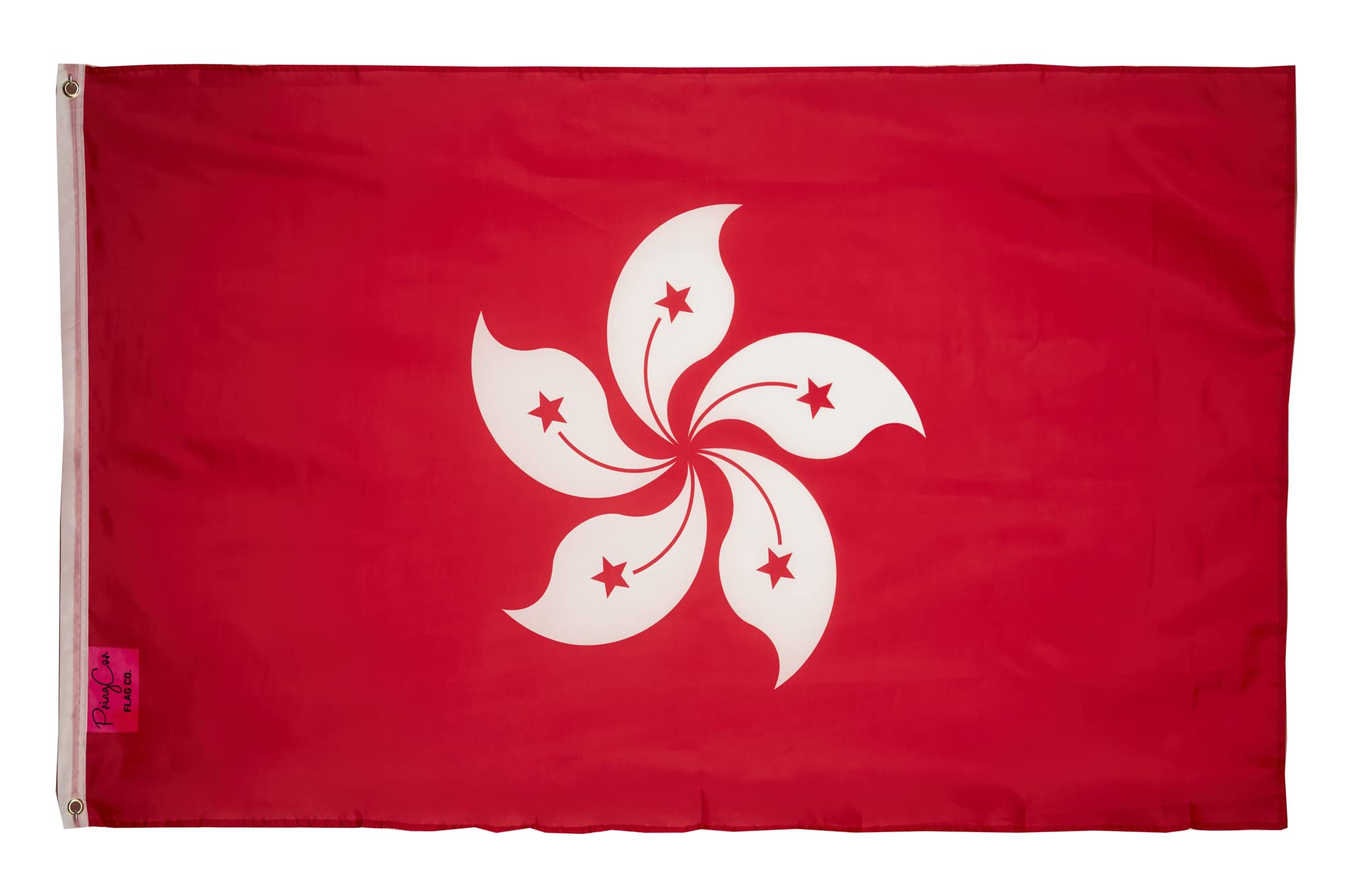 PringCor Hong Kong 3ft x 5ft Printed Polyester Flag Banner Asia Dorm Man Cave Asian SAR