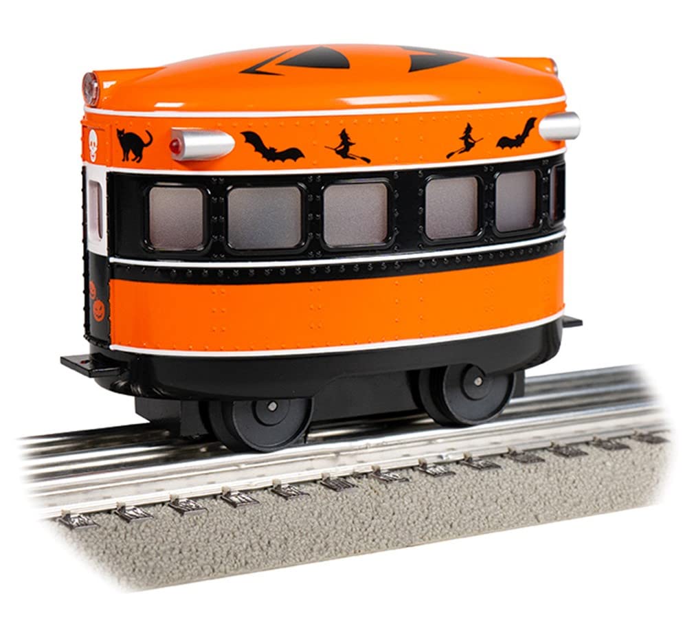 Bachmann Williams Self Propelled Eggliner Rail Car – Halloween – O Gauge