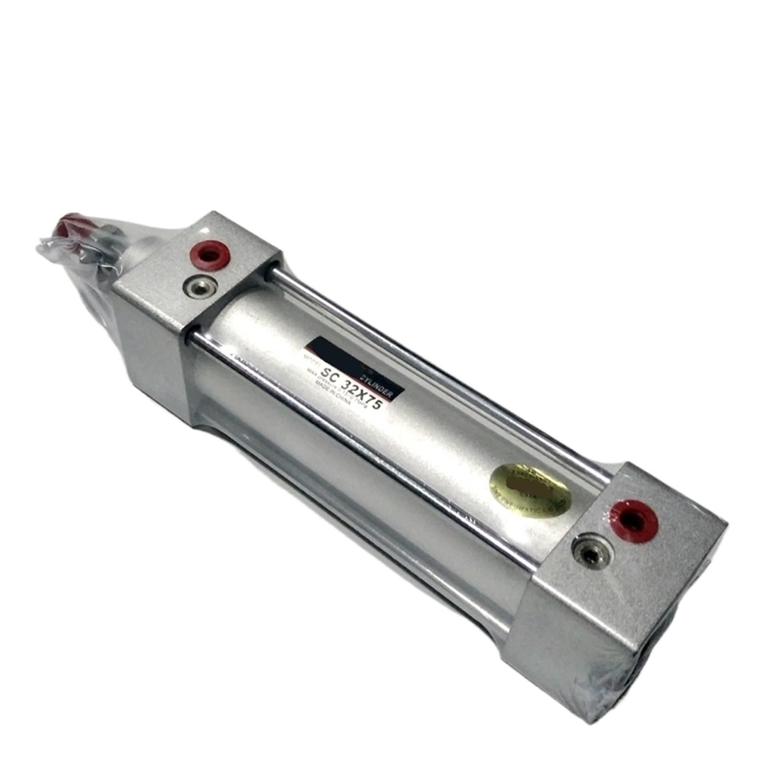 RCGKNNMUZ 1pcs SC32x75 Standard Cylinder 32mm Bore 75mm Stroke Screwed Piston Rod Dual Action Air Cylinder