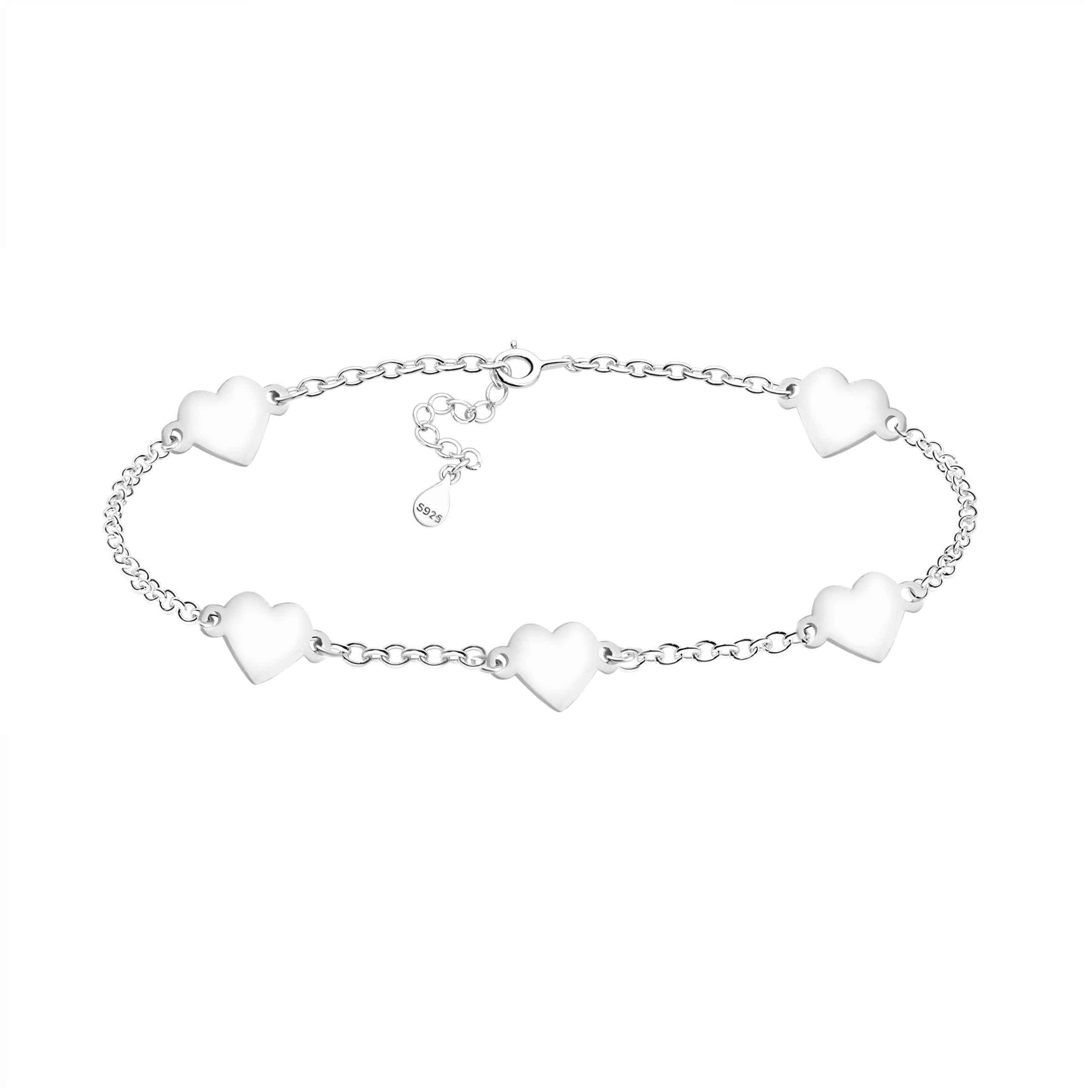 Sofia Milani - Bracciale da Donna in Argento 925 - Ciondolo a Cuore - 30262