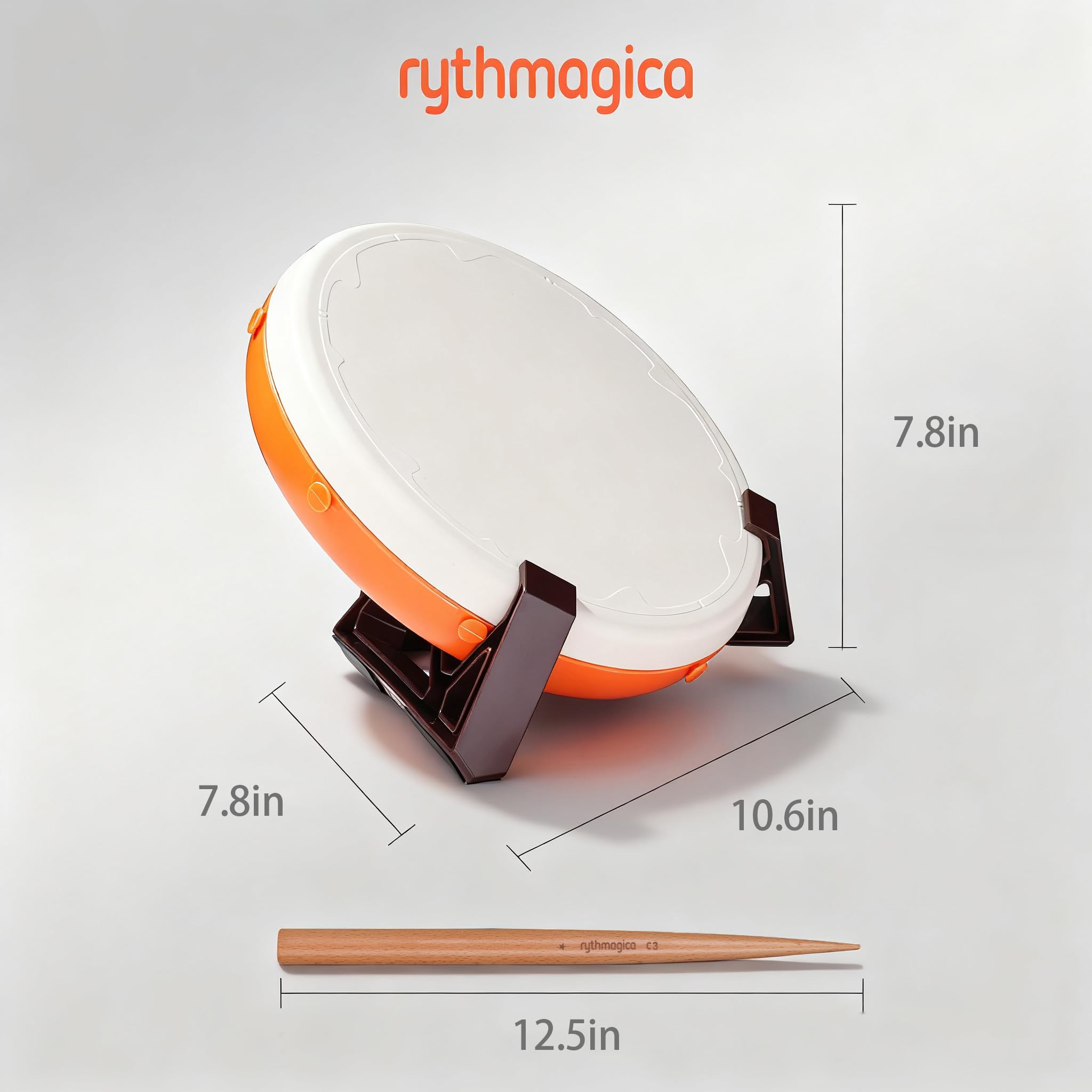 Versatile gaming drum controller for multiple platforms