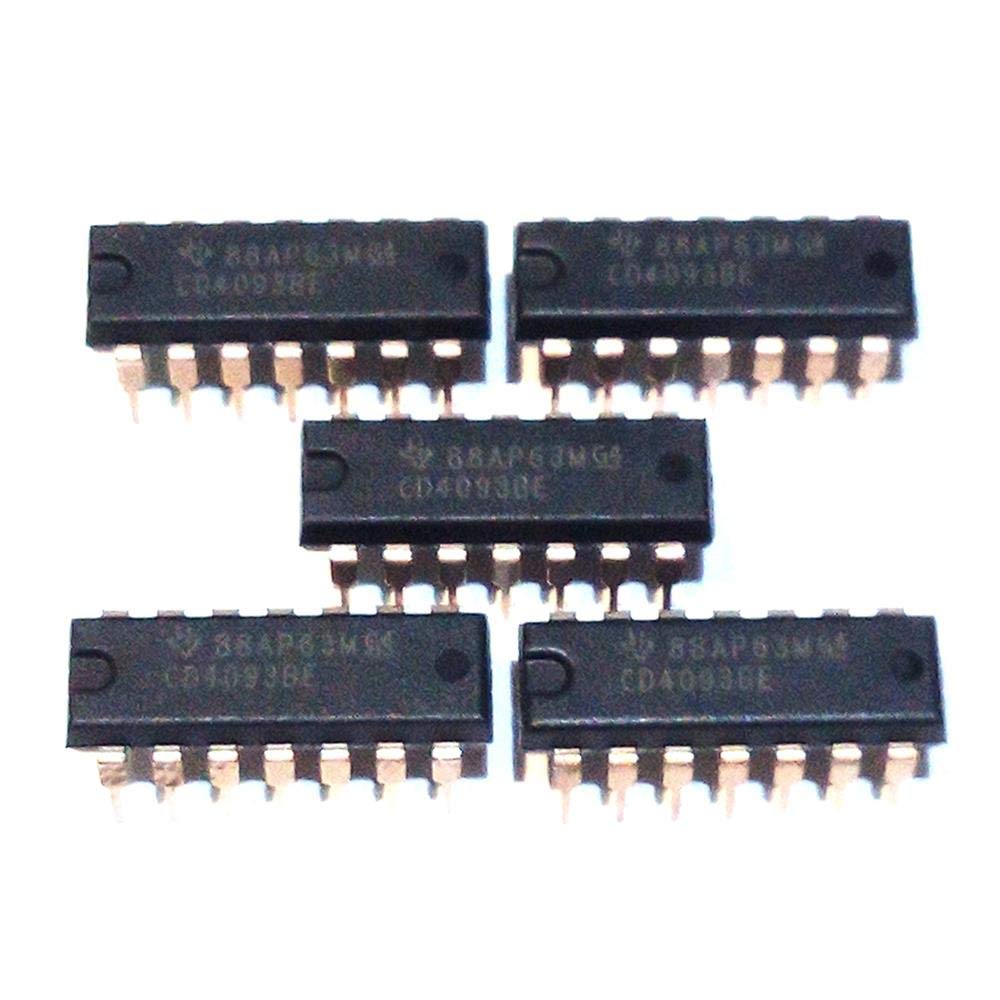 MalcatronicsX5 units cd4093 cd4093be cmos dip14