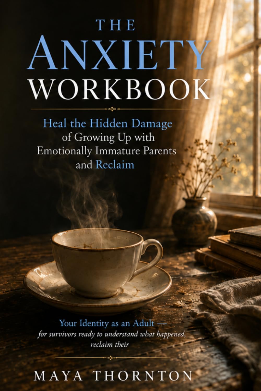 The Anxiety Workbook: Heal the Hidden Damage of Growing Up with Emotionally Immature Parents and Reclaim Your Identity as an Adult — for survivors ready to understand what happened, reclaim their