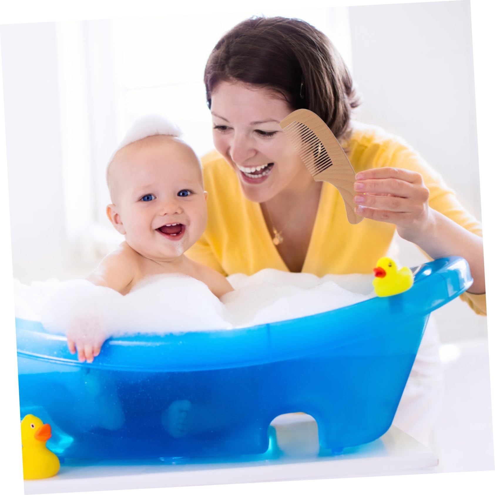 TOYANDONA 5sätze Babypflege Sanfte -haarbürste Und Kamm Für Neugeborene Für Kopfhautreinigung Baden Mit Weichen Borsten Für Angenehmes Waschen