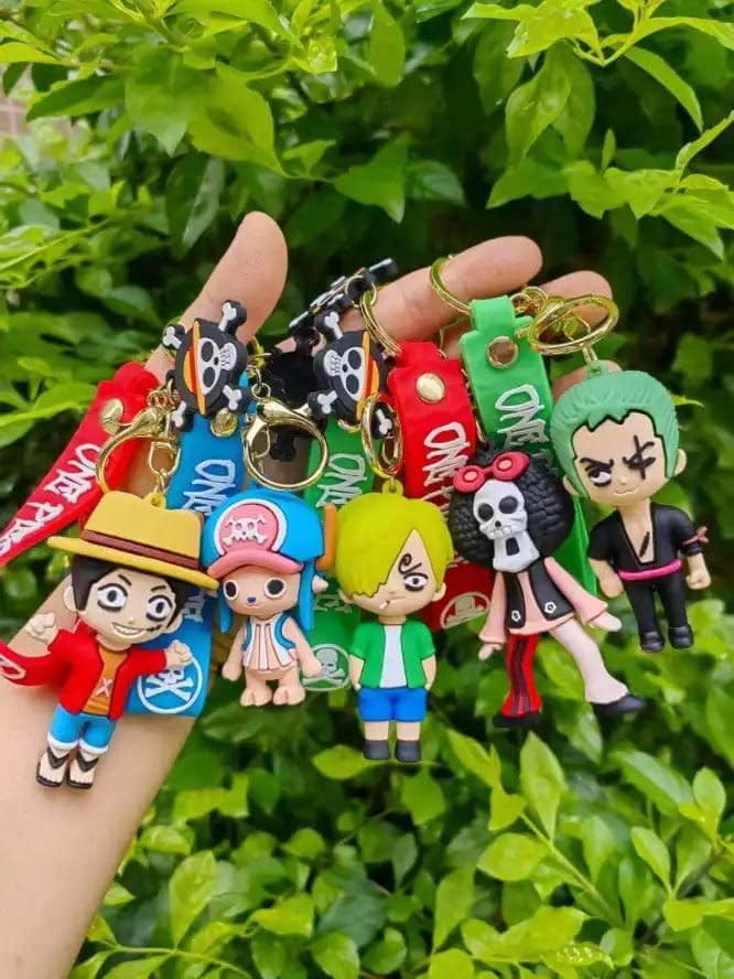 Kawaii Kart – A Cart Full of CutenessKawaii Kart | Premium 3D Rubber Figure Keyrings Suitable to use as Bag Charm, Car Keychain, Bike Keychain