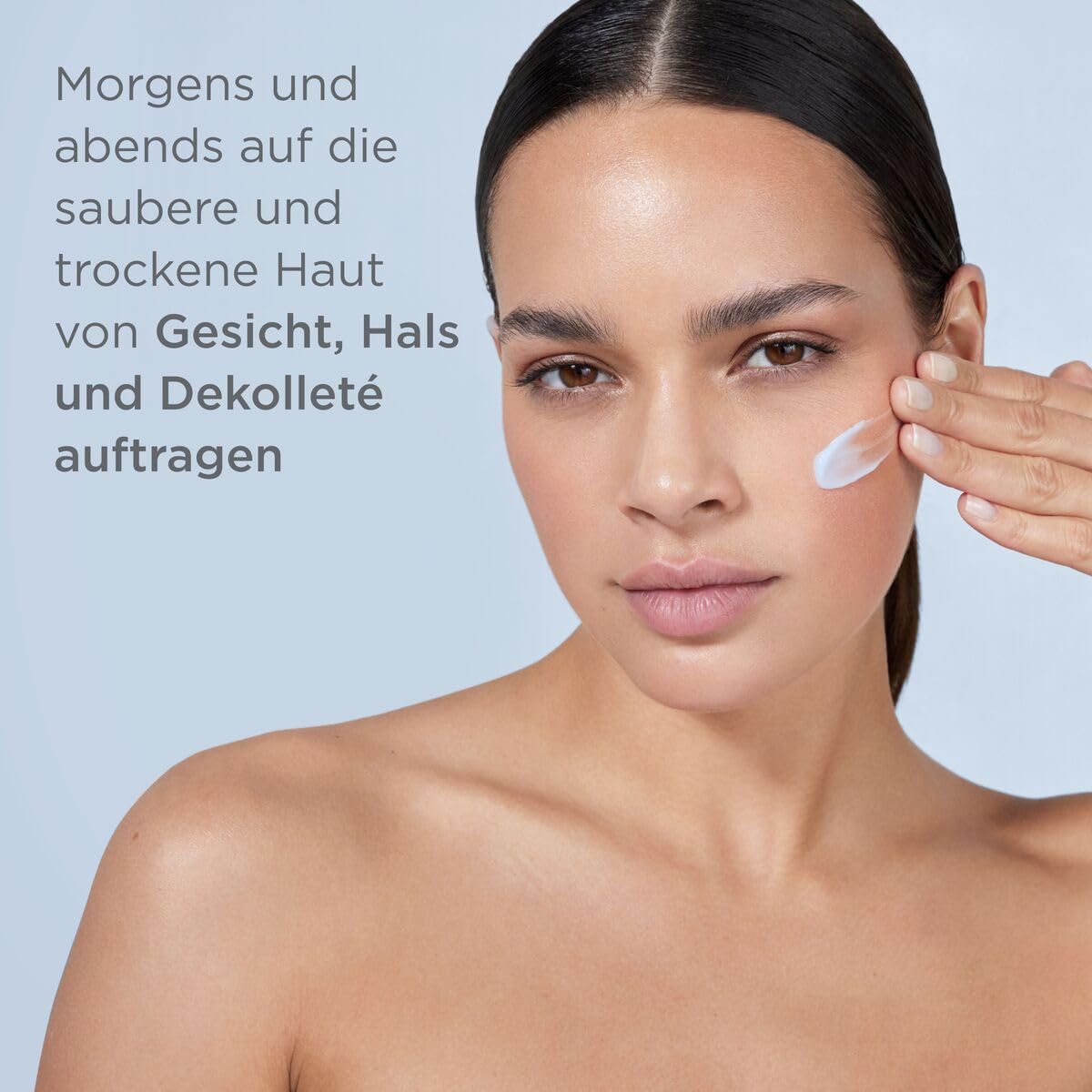 ISDIN ISDINCEUTICS Hyaluronic Moisture Normal to Dry Skin, leichte, feuchtigkeitsspendende Gesichtscreme mit reiner Hyaluronsäure und Antioxidantien für normale bis trockene Haut 50 g