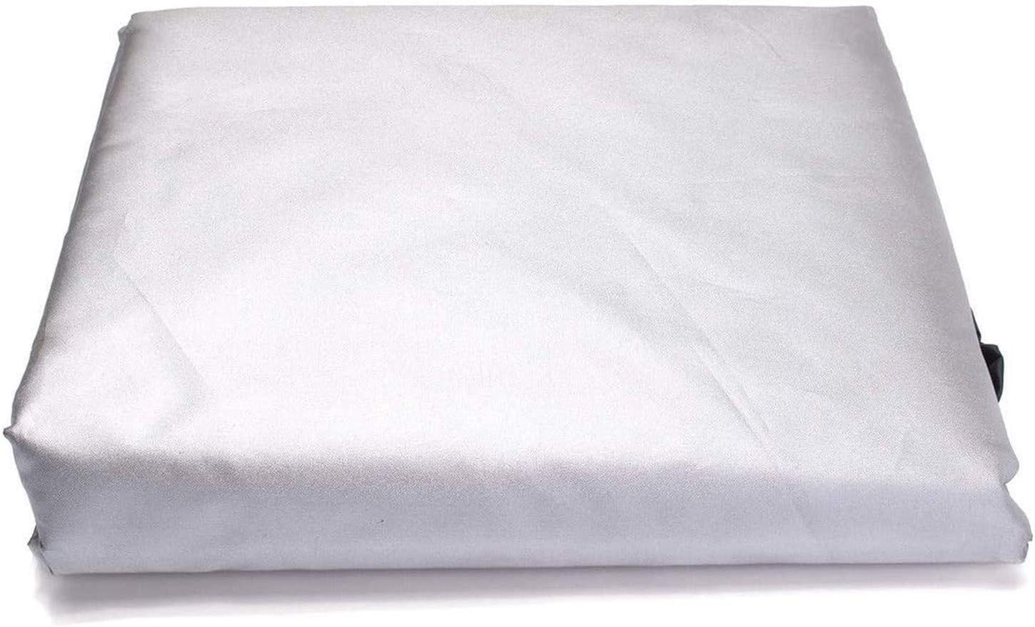 Copertura per Tapis Roulant, Copertura per Tapis Roulant Pieghevole, Tessuto Oxford Impermeabile, Antivento E Resistente Ai Raggi UV., Silver, 95 x 75 x 160 cm