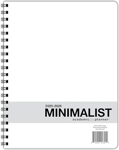 Miniatura 9 de Agenda minimalista fechada  Descripción general del calendario mensual de 12, listas de tareas, planificación semanal y diaria (5.5 x 8.5 pulgadas),