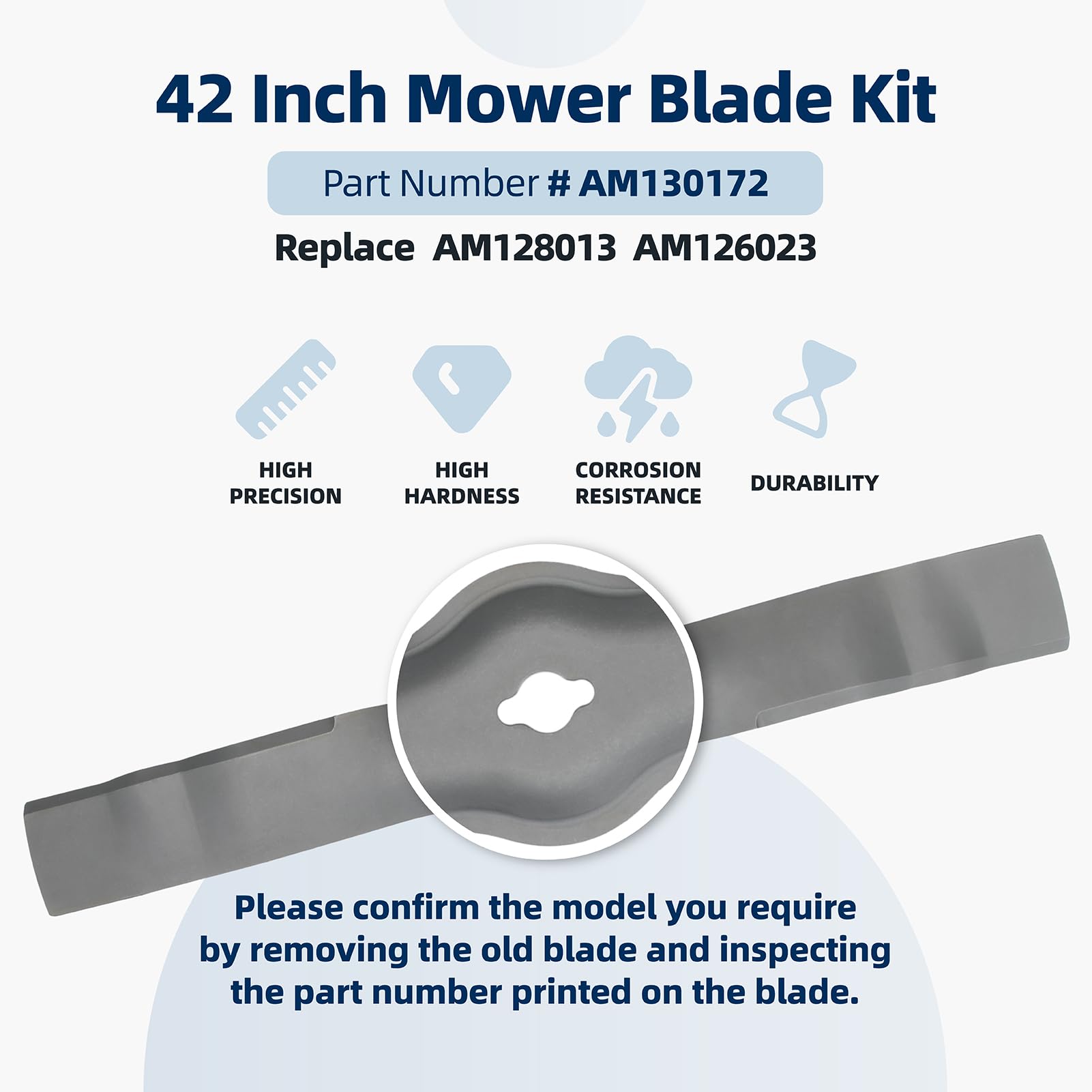 John Deere Mulching Blade Kit (L & R) AM130172 - Ben Burgess
