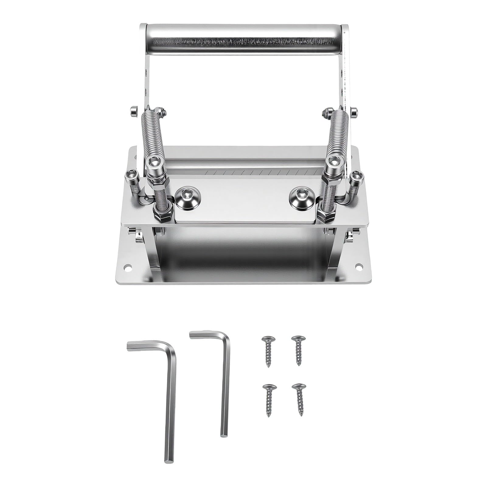 Annadue Skiver de Cuero Manual, Herramienta de Metal para Adelgazar Bordes