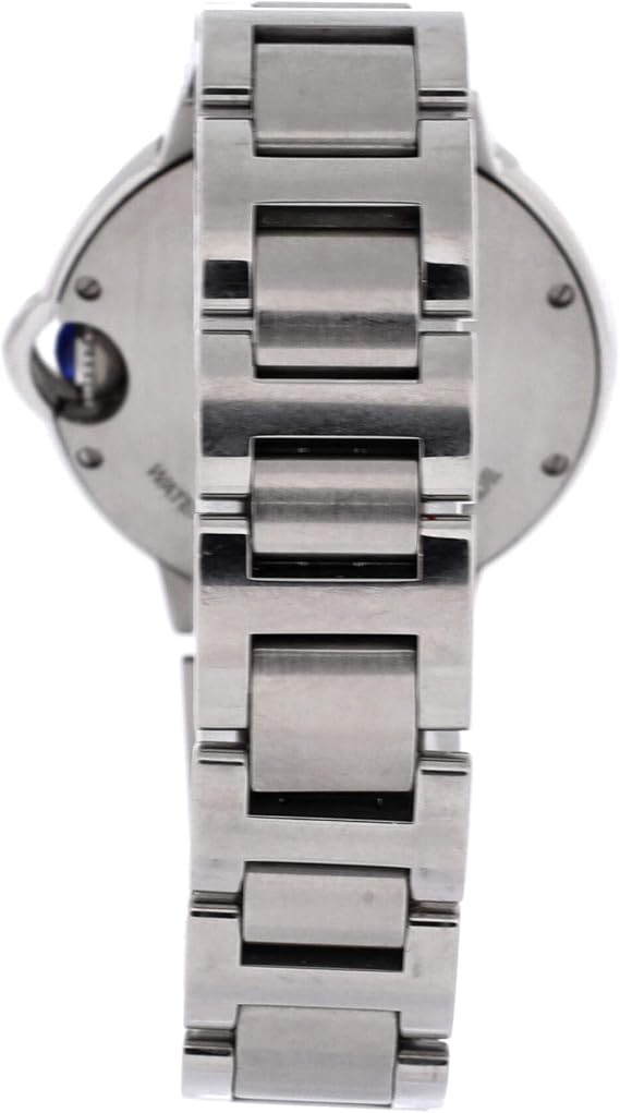 Pre-Loved Ballon Bleu de Cartier Automatic Watch 33, Silver