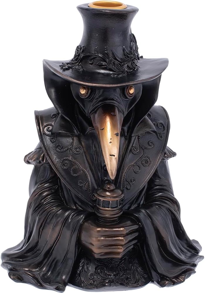 7in Plague Doctor Backflow Cone Burner Fujima