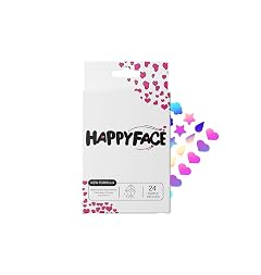 Mixed Shape Acne Patches Hydrocolloid Pimple Patch For Face Heart Pimple Patch Party Pack 24 Count All Skin